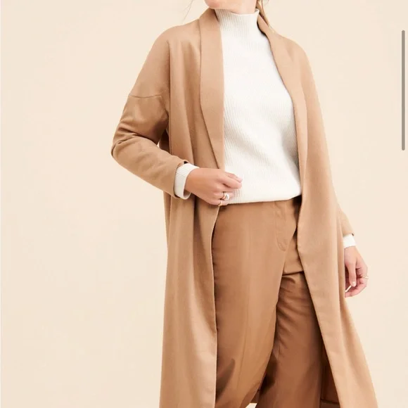 AYR Camel Hair Robe Coat - Picture 4 of 4